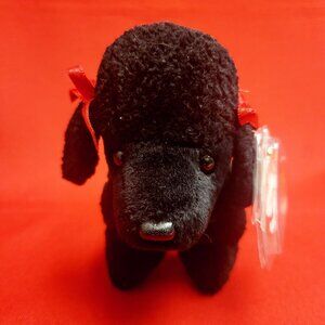 Ty Beanie Babies Gigi The Poodle 1998 Animal Plush Stuffed Toy